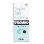 クロマル Cromal , インタール ジェネリック, クロモグリク酸  2% 点眼薬, 箱