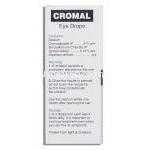 クロマル Cromal , インタール ジェネリック, クロモグリク酸  2% 点眼薬, 成分